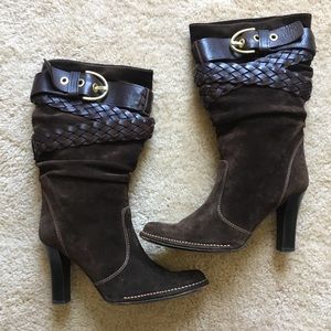 ! Coach Randie Suede Boots !
